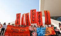 KLimaaktivister demonstrerer til COP28 i Dubai